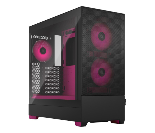 FRACTAL DESIGN Pop Air Core TG Clear Tint RGB magenta core FD-C-POR1A-03 - 1051251 - zdjęcie